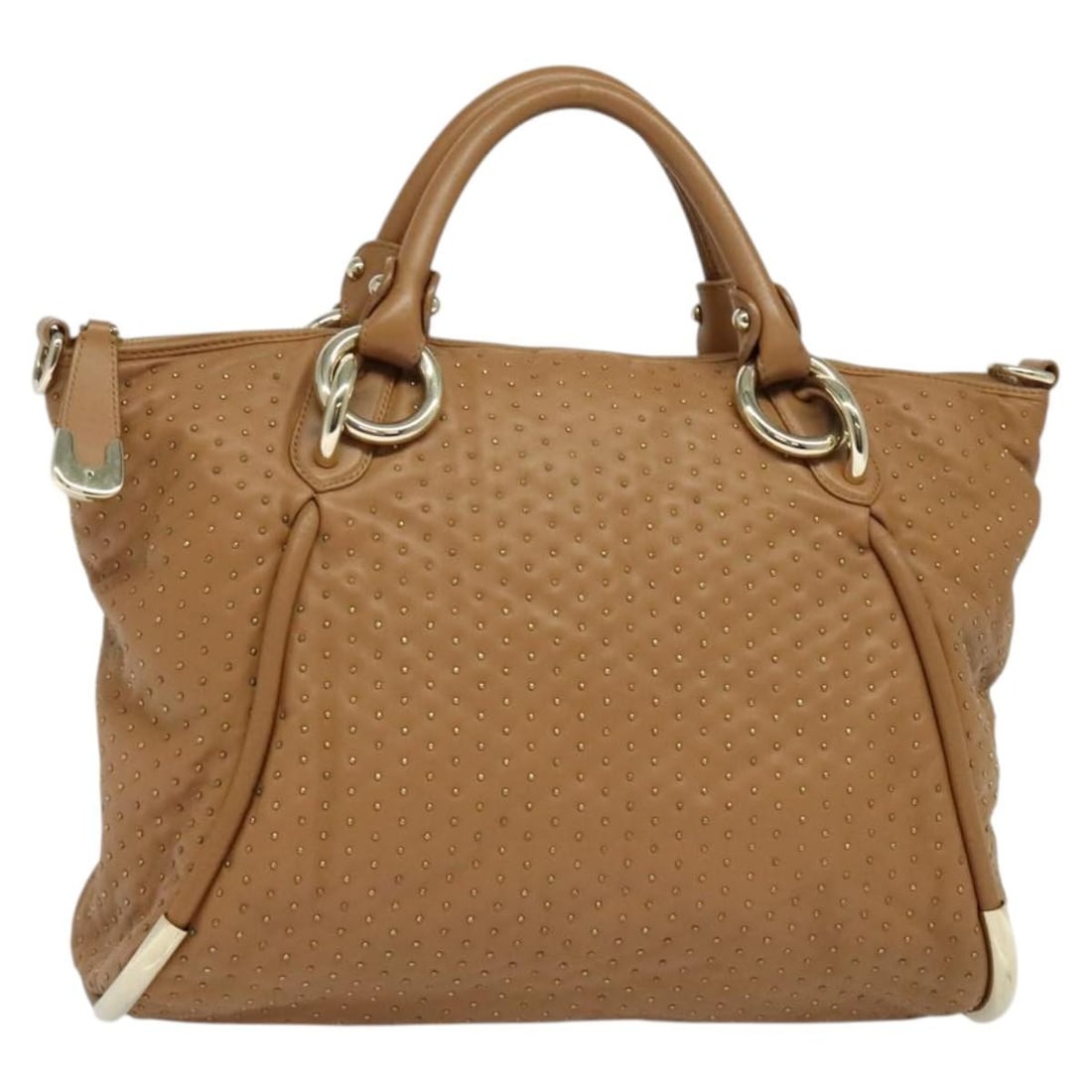 Bally Brown Leather Handbag with Gold Accents Made in Italy: Bally Brown Leather Handbag with Gold Accents Made in Italy This Bally women's handbag is crafted from brown leather with gold-tone accents, offering a sophisticated look. Made in Italy, the bag featu