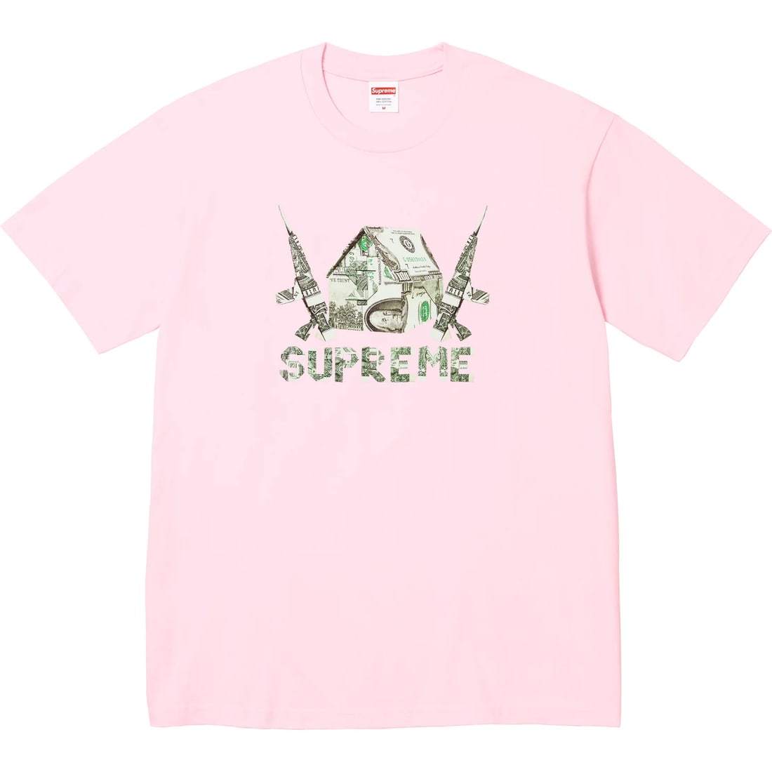 Supreme Origami Tee Light Pink Extra Large: Supreme Origami Tee Light Pink Extra Large This is an authentic Supreme Origami Light Pink Tee in extra large size. The item is in un-used and unworn condition, offering a fresh addition to any street