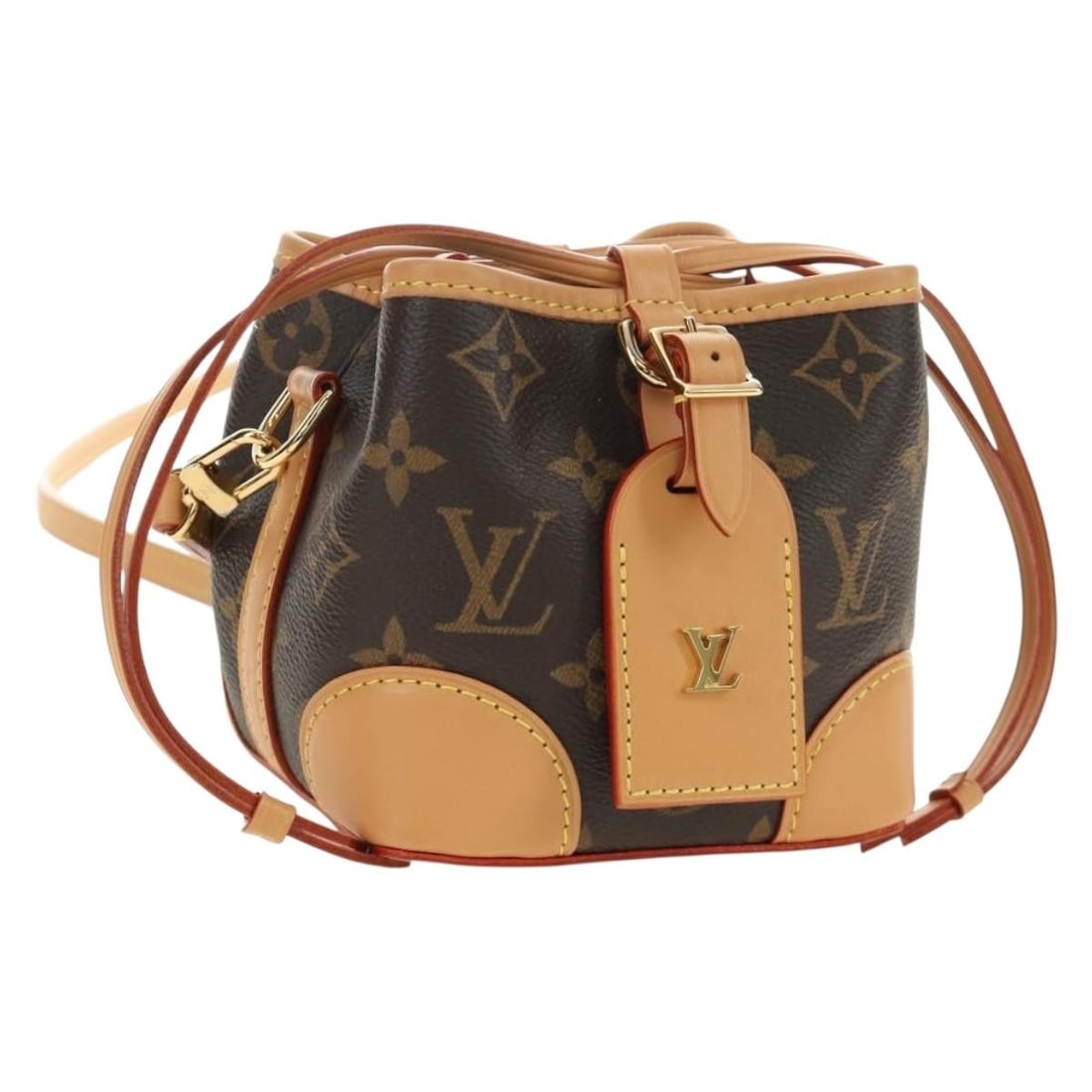 Louis Vuitton M57099 Noe Perth Monogram Canvas Shoulder Bag: Louis Vuitton M57099 Noe Perth Monogram Canvas Shoulder Bag Louis Vuitton Monogram Noe Perth shoulder bag in Monogram Canvas, made in France. It comes with a dust bag and shoulder strap. The bag is de
