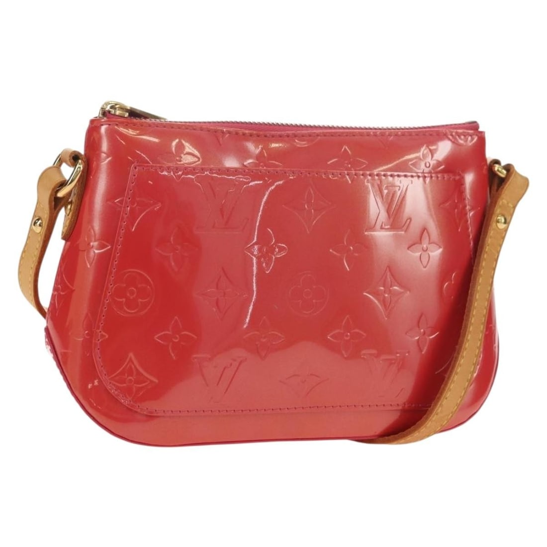 Louis Vuitton Minna Street Shoulder Bag Monogram Vernis Patent Leather Pink M9146F: Louis Vuitton Minna Street Shoulder Bag Monogram Vernis Patent Leather Pink M9146F A Louis Vuitton Monogram Vernis Minna Street shoulder bag in Pink/Fran Boise. It is made of patent leather and comes 