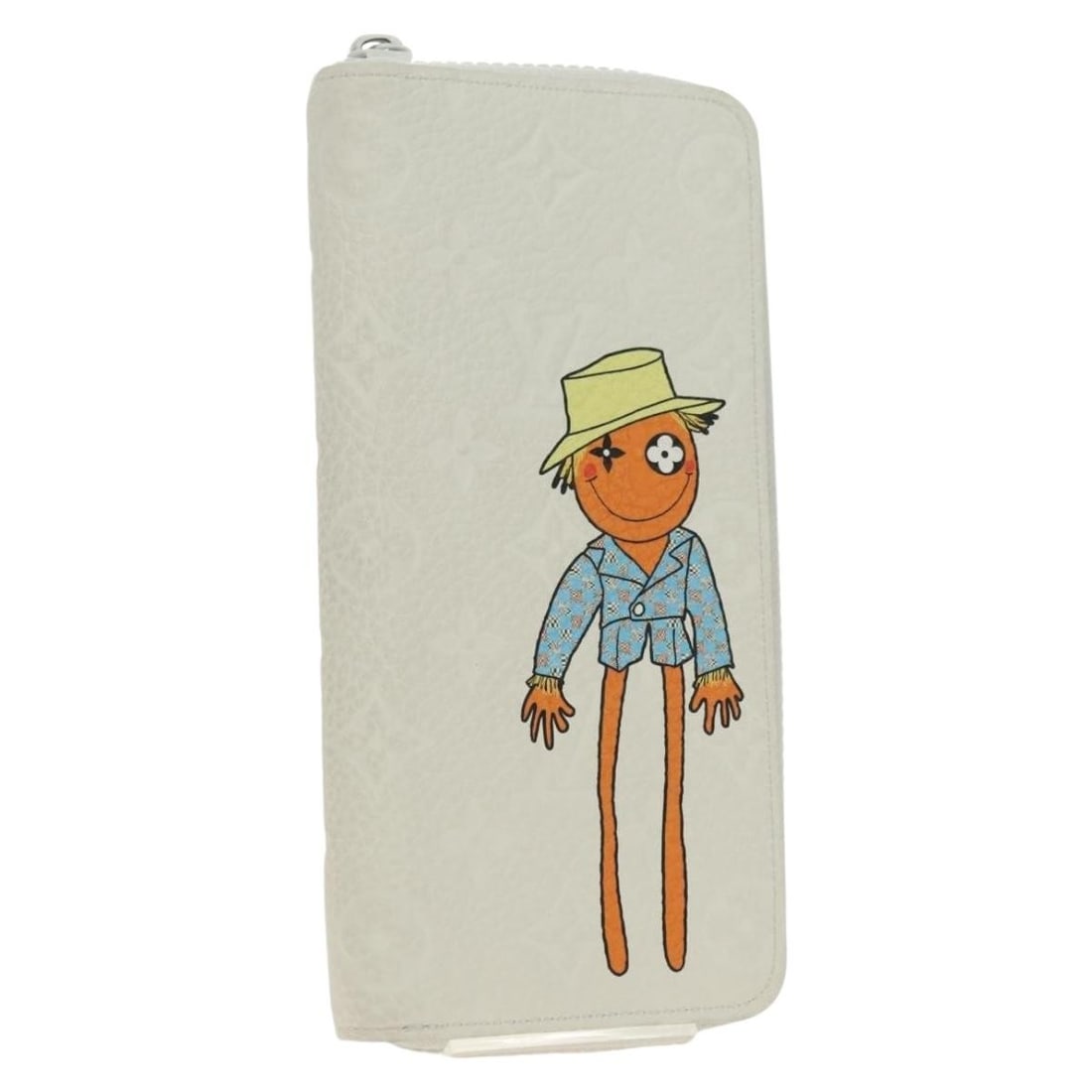 Louis Vuitton M80337 Zippy Vertical Long Wallet White Monogram Canvas: Louis Vuitton M80337 Zippy Vertical Long Wallet White Monogram Canvas A Louis Vuitton Zippy Wallet Vertical long wallet in white Monogram Canvas. It measures approximately W20 cm x H10.5 cm x D2 cm an