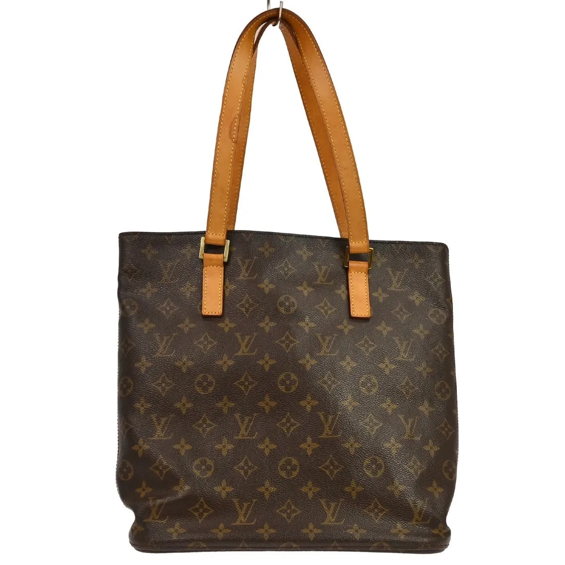 Louis Vuitton Vavin Brown Canvas Handbag: Louis Vuitton Vavin Brown Canvas Handbag Louis Vuitton Vavin Damier handbag in brown canvas, made in France. The bag is described as in good condition with noted wear including scuffs, light scratches