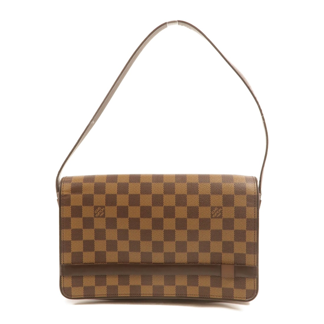 Louis Vuitton N51160 Tribeca Long Damier Shoulder Bag Brown: Louis Vuitton N51160 Tribeca Long Damier Shoulder Bag Brown Louis Vuitton LV Tribeca Long Shoulder Bag, model N51160, in Damier Ebene x Brown. It is made from Damier x PVC coated canvas and features a