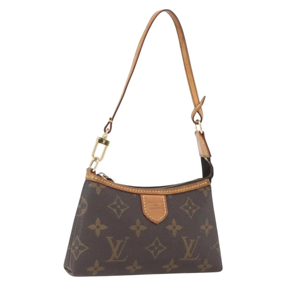 Louis Vuitton Delightful Pochette Brown Canvas Handbag: Louis Vuitton Delightful Pochette Brown Canvas Handbag Louis Vuitton Delightful Pochette in brown canvas. This women's pouch is made in France and remains in good condition, showing signs of prior use