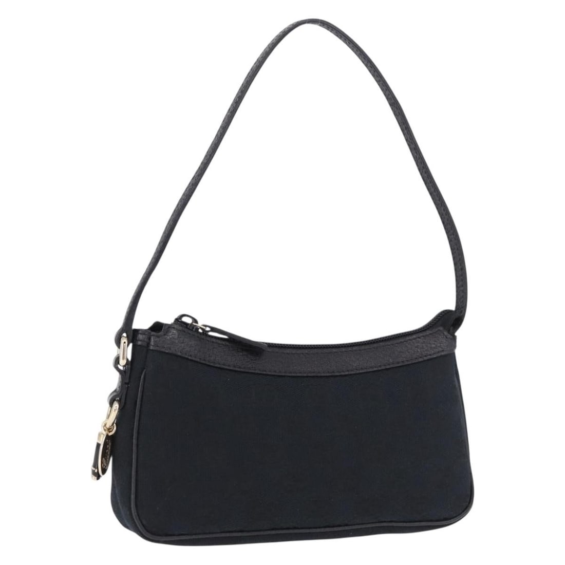 Gucci 154432 GG Canvas Black Accessory Pouch with Dust Bag: Gucci 154432 GG Canvas Black Accessory Pouch with Dust Bag Gucci accessory pouch in black GG Canvas, made in Italy. It comes with a dust bag and is described as being in excellent condition, with no r