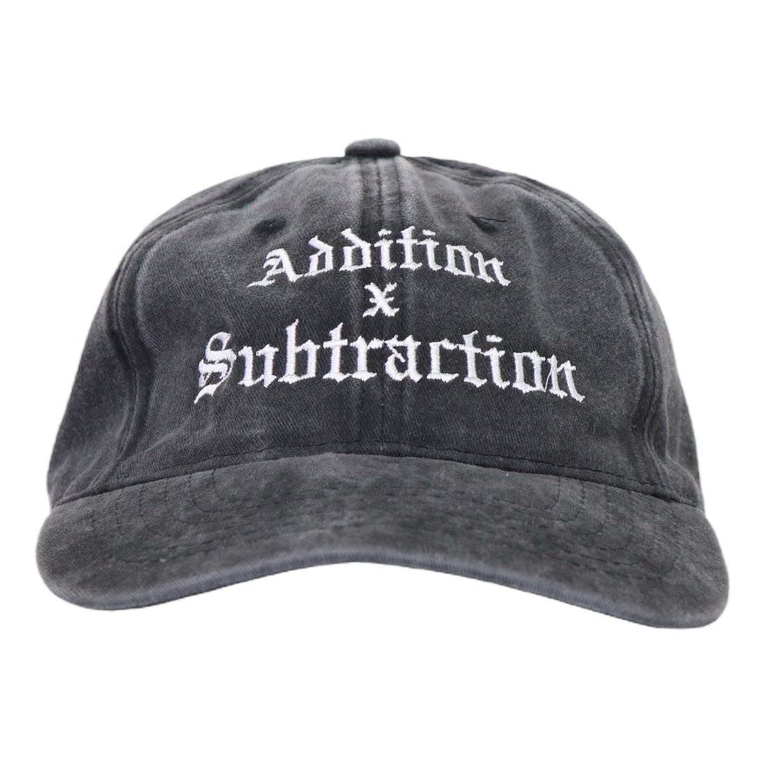 Authentic Addition By Subtraction Logo Cap: Authentic Addition By Subtraction Logo Cap Authentic Addition By Subtraction hat in un-used and unworn condition. Features a modern design suitable for casual wear. Specifications Brand: Addition By S