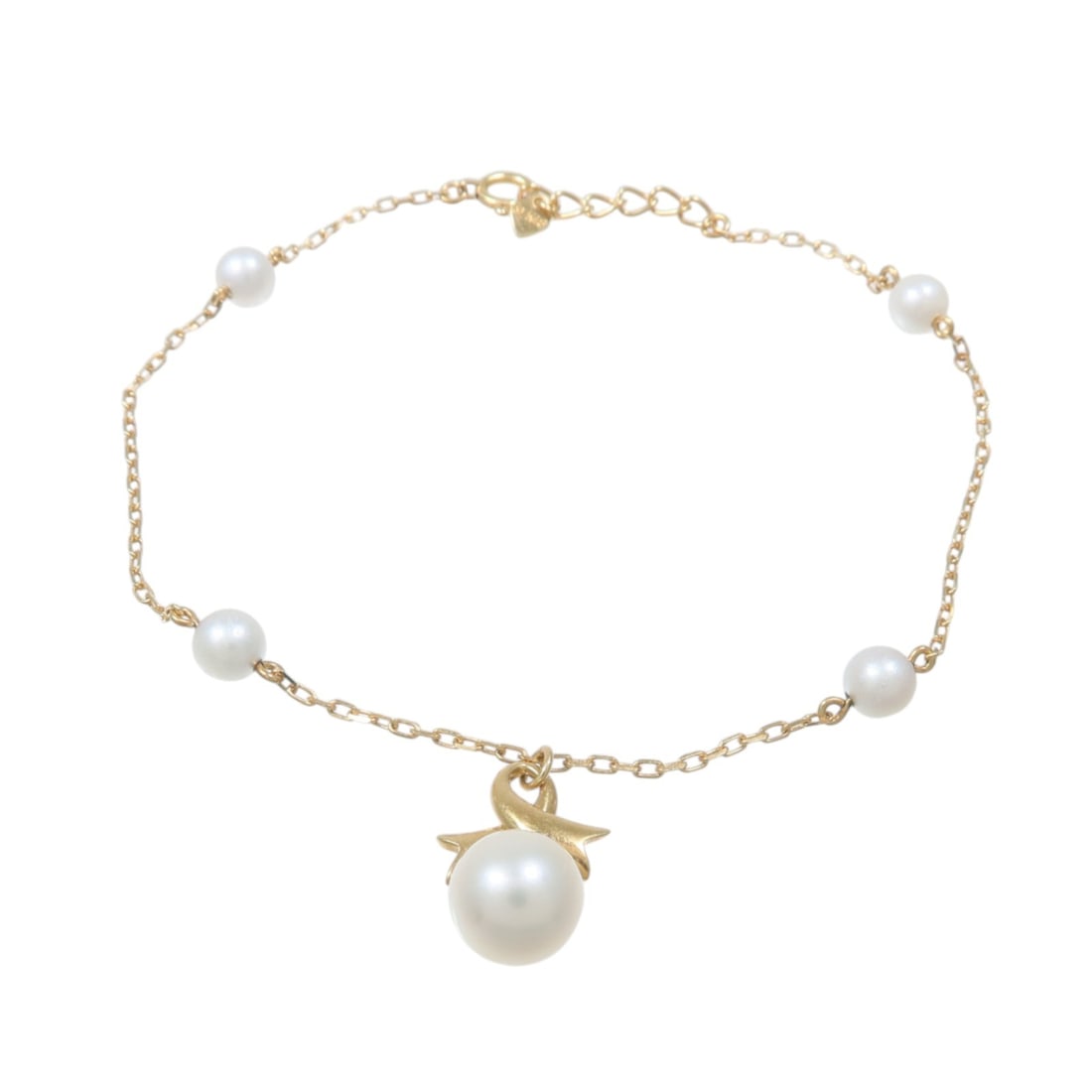 18K Yellow Gold Pearl Bracelet by MIKIMOTO (1 of 9)