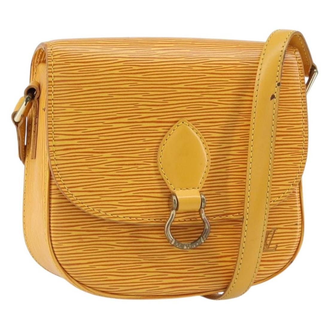 Louis Vuitton M52219 Saint Cloud PM Epi Leather Shoulder Bag Yellow: Louis Vuitton M52219 Saint Cloud PM Epi Leather Shoulder Bag Yellow Louis Vuitton Epi Saint Cloud PM shoulder bag in yellow Epi leather, made in France. This women's shoulder bag measures approximatel