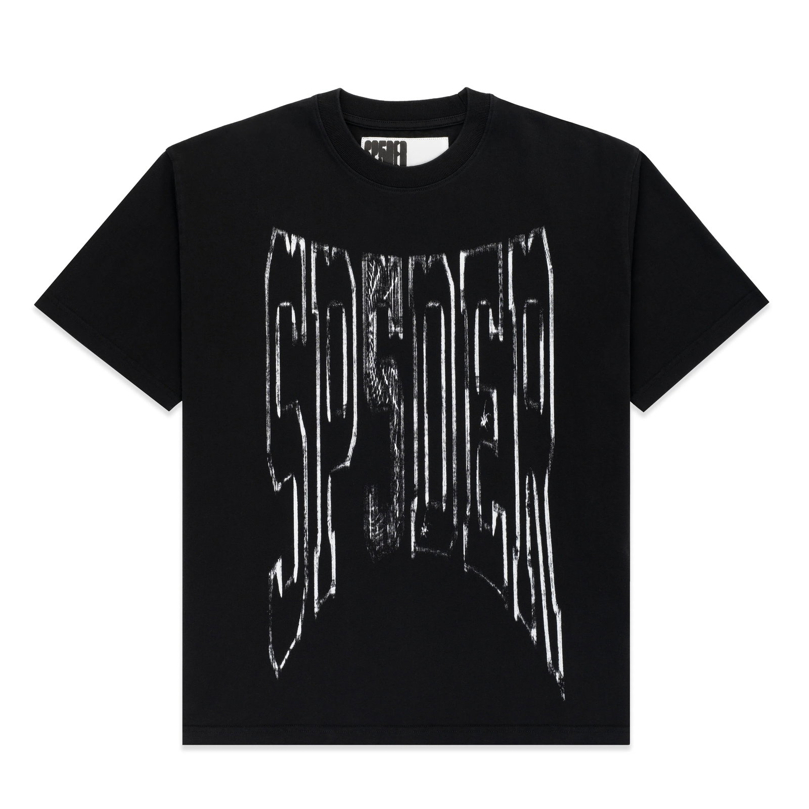 Sp5der cotton short sleeve tee collegiate graphic black XL (1 of 2)