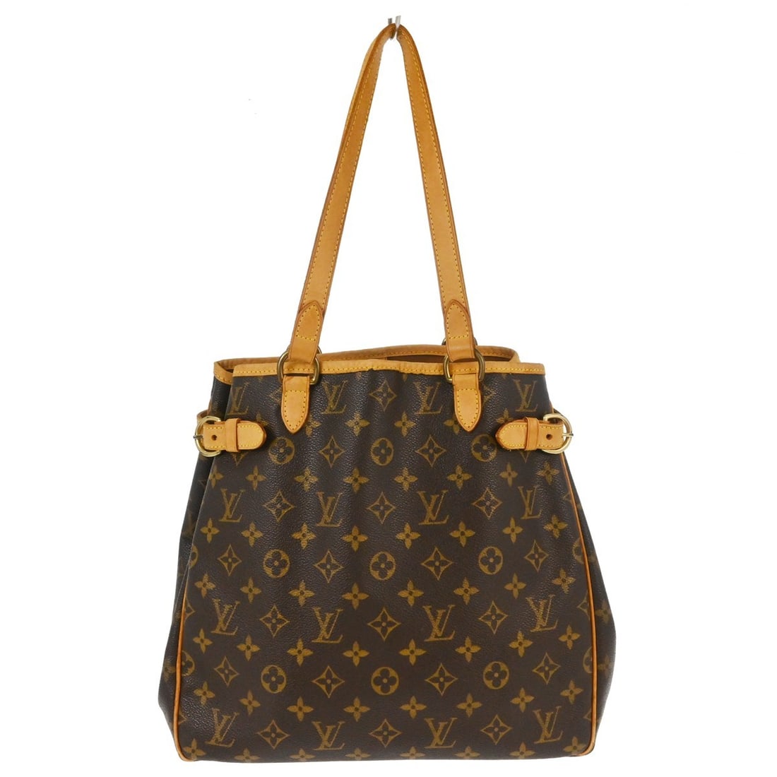 Louis Vuitton Batignolles Vertical Monogram Canvas Tote M51153: Louis Vuitton Batignolles Vertical Monogram Canvas Tote M51153 Vintage Louis Vuitton Batignolles Vertical hand tote bag in brown Monogram canvas with leather trim. This medium tote features double han