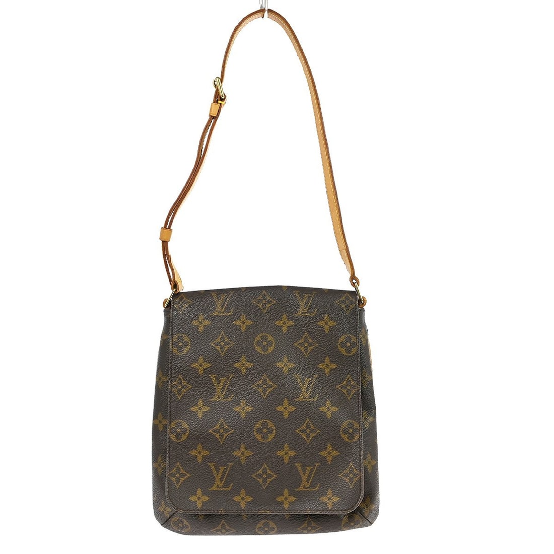 Louis Vuitton Musette Salsa Monogram Shoulder Bag M51258 Short Strap: Louis Vuitton Musette Salsa Monogram Shoulder Bag M51258 Short Strap Louis Vuitton Musette Salsa short shoulder bag in brown Monogram canvas and leather, made in Spain. The bag has one inside pocket a