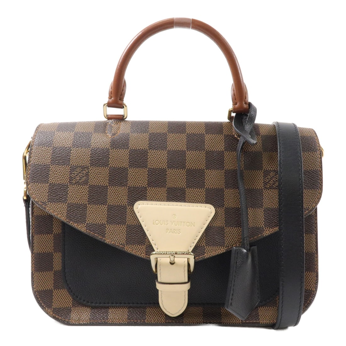 Louis Vuitton Beaumarchais N40146 2 Way Shoulder Bag Damier Brown (1 of 13)