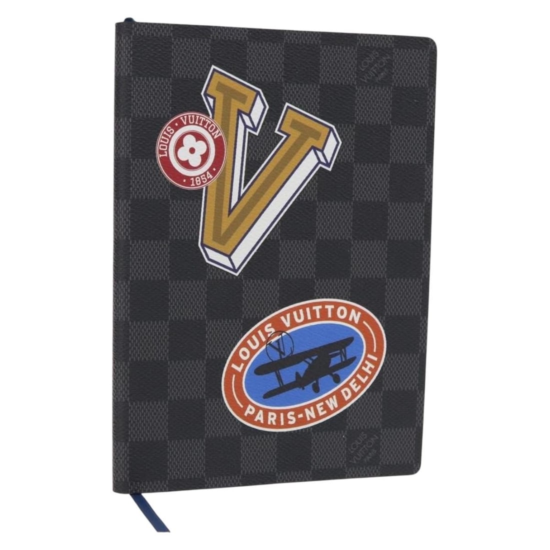 Louis Vuitton GI0248 Damier Graphite Note Cover with Box: Louis Vuitton GI0248 Damier Graphite Note Cover with Box Louis Vuitton Damier Graphite note cover in Damier Graphite canvas, made in Italy. It comes with the item box and is described as being in pris
