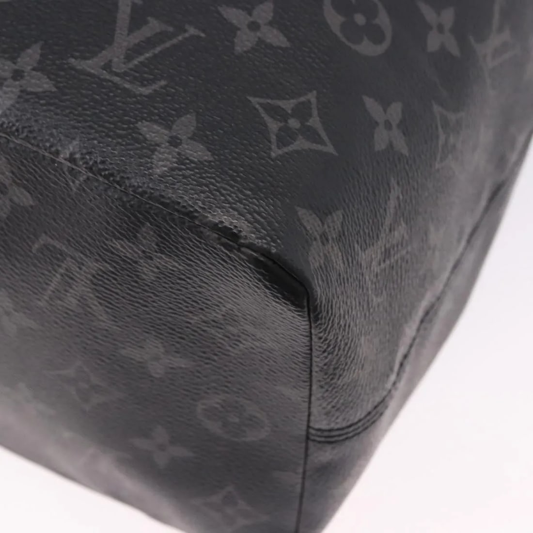 Louis Vuitton Cabas Light Drawstring Monogram Eclipse Canvas Bag - 12
