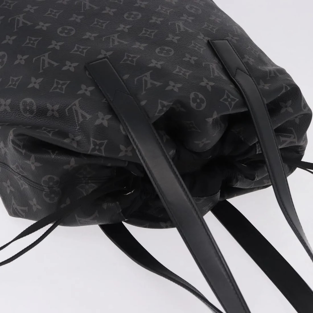 Louis Vuitton Cabas Light Drawstring Monogram Eclipse Canvas Bag - 17