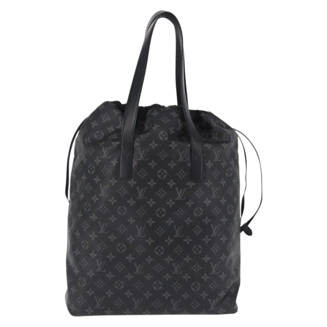 Louis Vuitton Cabas Light Drawstring Monogram Eclipse Canvas Bag - 2