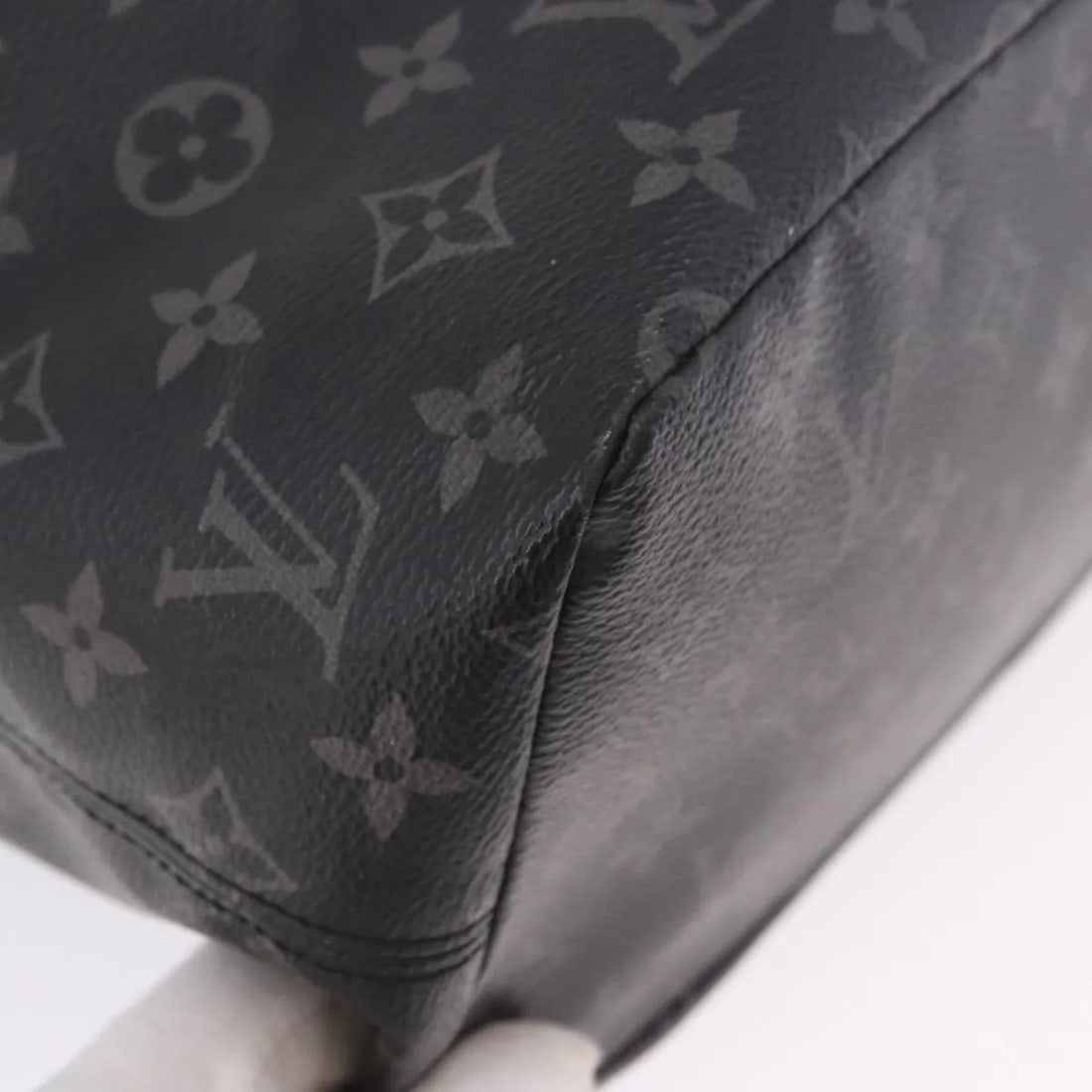 Louis Vuitton Cabas Light Drawstring Monogram Eclipse Canvas Bag - 9