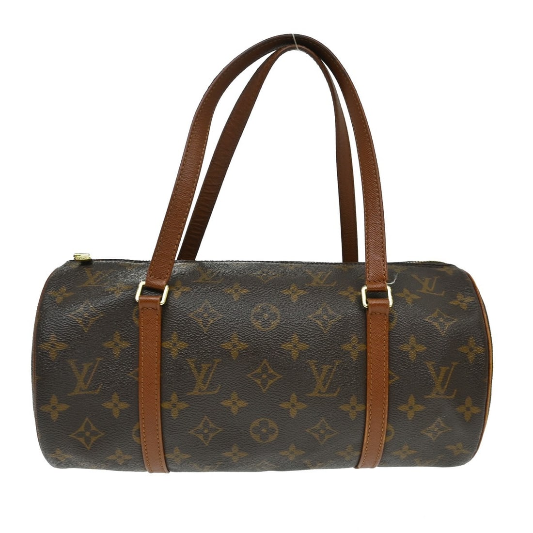 Louis Vuitton Papillon 30 Monogram Canvas Zip Handbag M51365: Louis Vuitton Papillon 30 Monogram Canvas Zip Handbag M51365 Vintage Louis Vuitton Papillon 30 handbag in brown Monogram canvas with leather double handles and a zip closure. Made in France, this wome