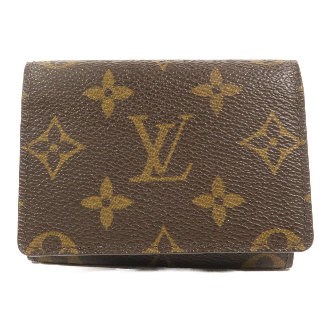 Louis Vuitton M62920 Monogram Card Holder Brown Canvas: Louis Vuitton M62920 Monogram Card Holder Brown Canvas Louis Vuitton LV Card Case M62920 in brown monogram pattern. Made from monogram and PVC coated canvas, it measures approximately 10.5 cm wide by 