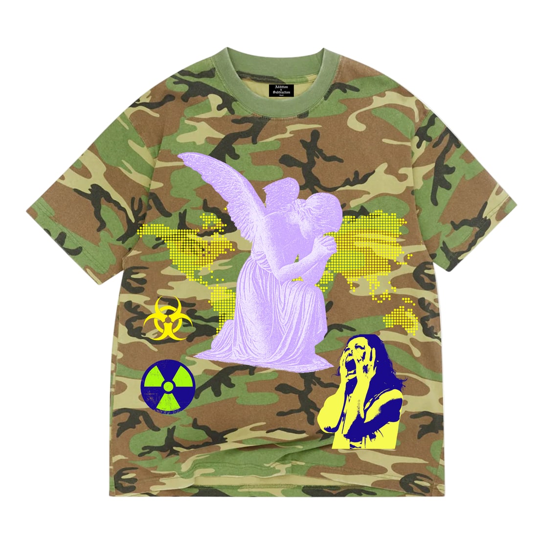 Addition By Subtraction Apocalypse Wow camouflage tee Small (1 of 1)