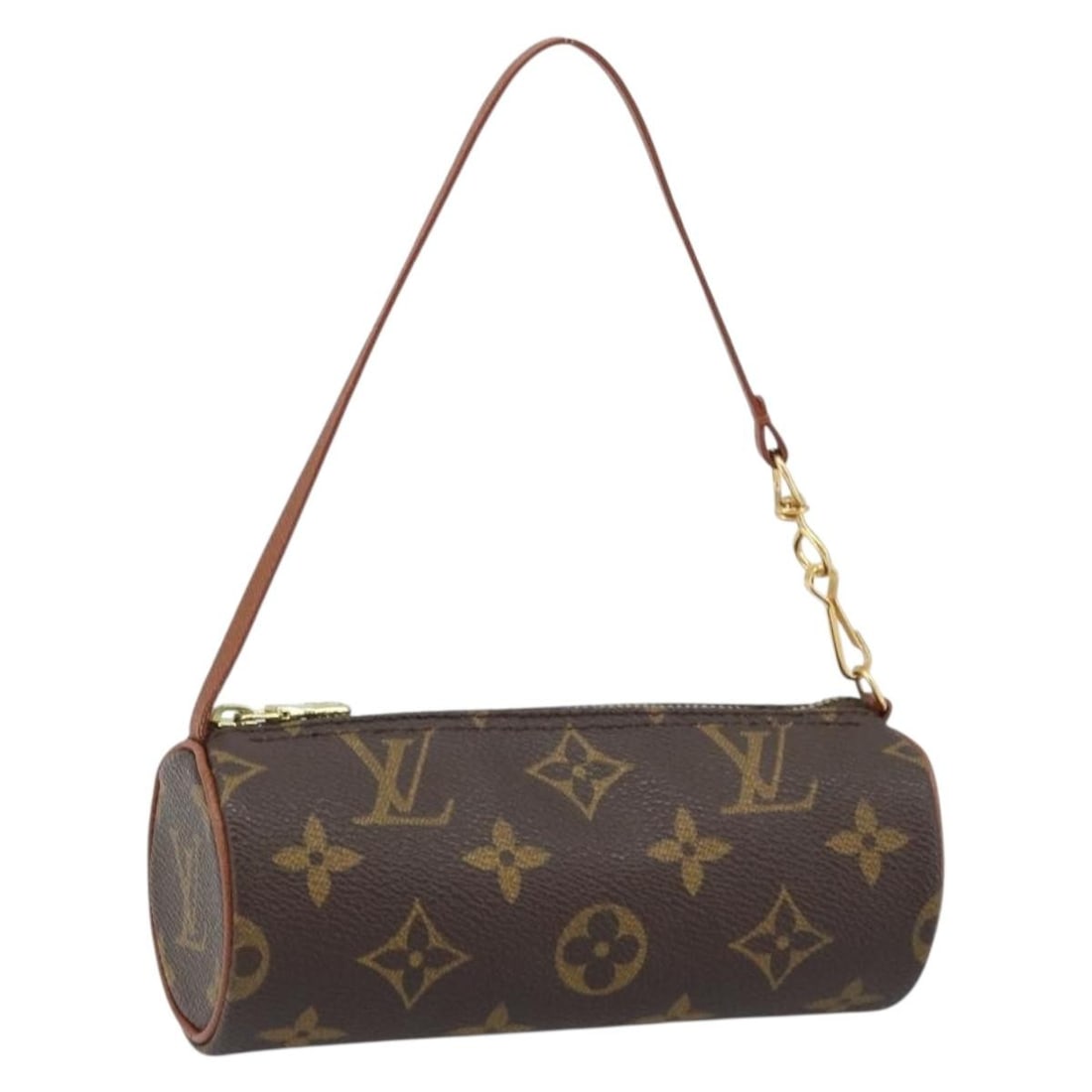 Louis Vuitton Papillon Monogram Canvas Pouch Made in France: Louis Vuitton Papillon Monogram Canvas Pouch Made in France Louis Vuitton Monogram Papillon pouch in Monogram Canvas, made in France. The pouch measures approximately 15.5 cm W x 6 cm H x 6 cm D (6.1 
