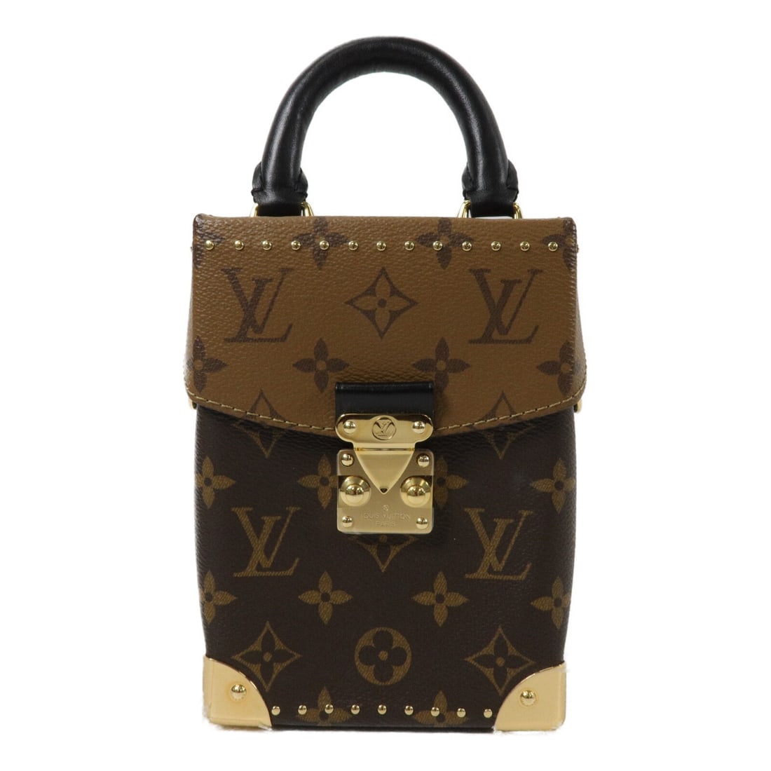 Louis Vuitton M82465 Camera Box Chain Shoulder Bag Monogram Reverse (1 of 13)