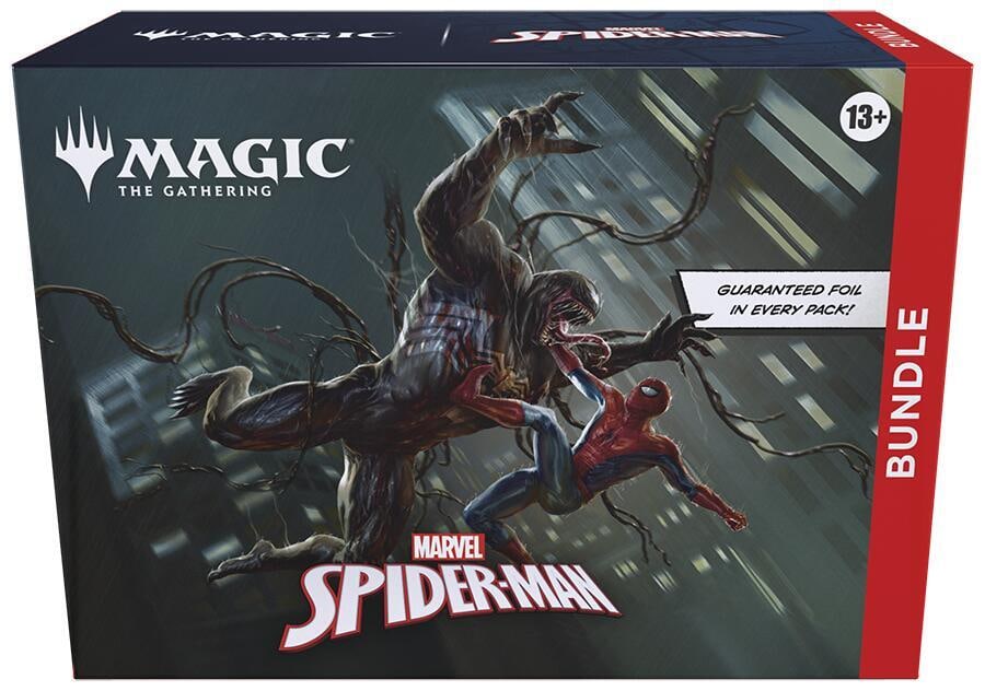 Spider-Man Magic Bundle Box: Spider-Man Magic Bundle Box This Magic Spider-Man Bundle Box offers a themed collection centered around Spider-Man. Details about the specific contents are not provided, but it is presented as a bundl