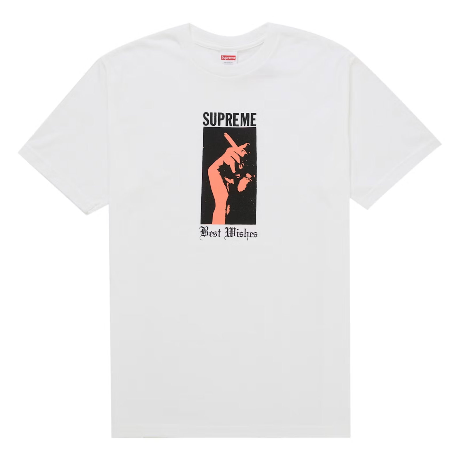 Supreme Wish T Shirt White Size Large: Supreme Wish T Shirt White Size Large White Supreme Wish tee in size Large. Specifications Brand: Supreme Item: Tee Color: White Size: Large Authenticity: Authentic PLEASE NOTE: Framed, Large, or heav