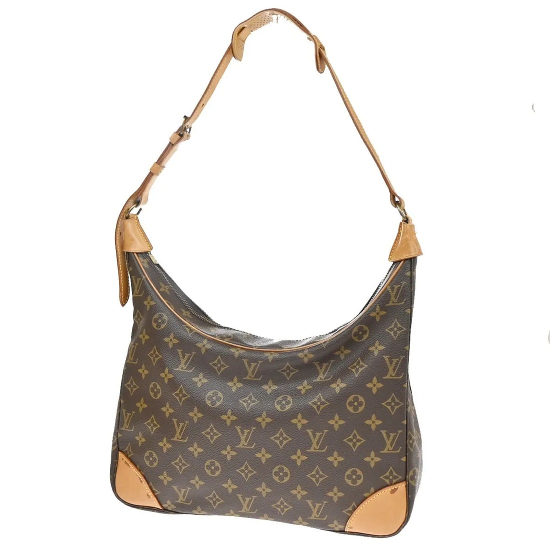 Louis Vuitton Boulogne Brown Monogram Canvas Handbag (1 of 15)