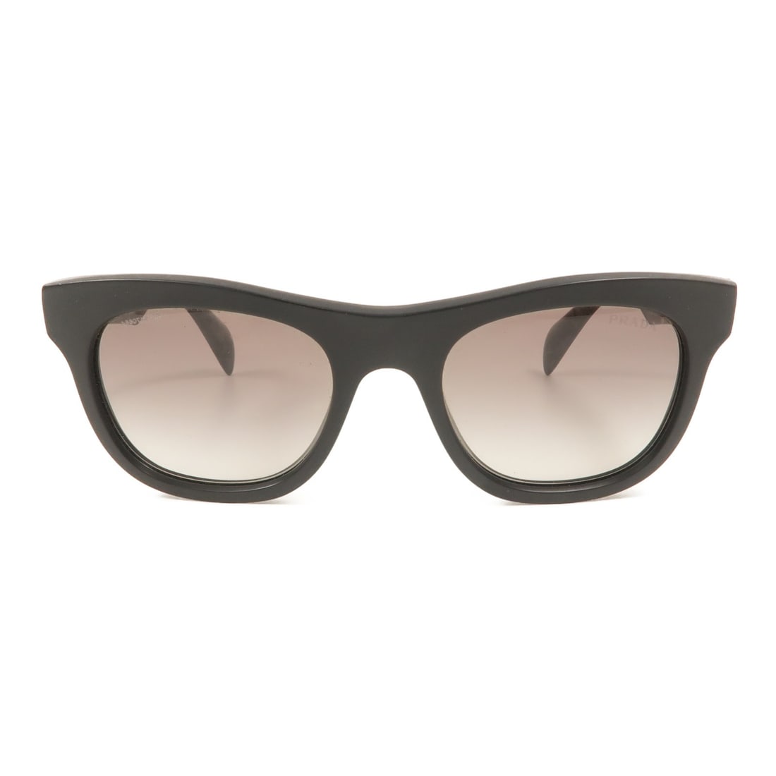 Prada SPR04Q-A Womens Black Acetate Sunglasses (1 of 8)