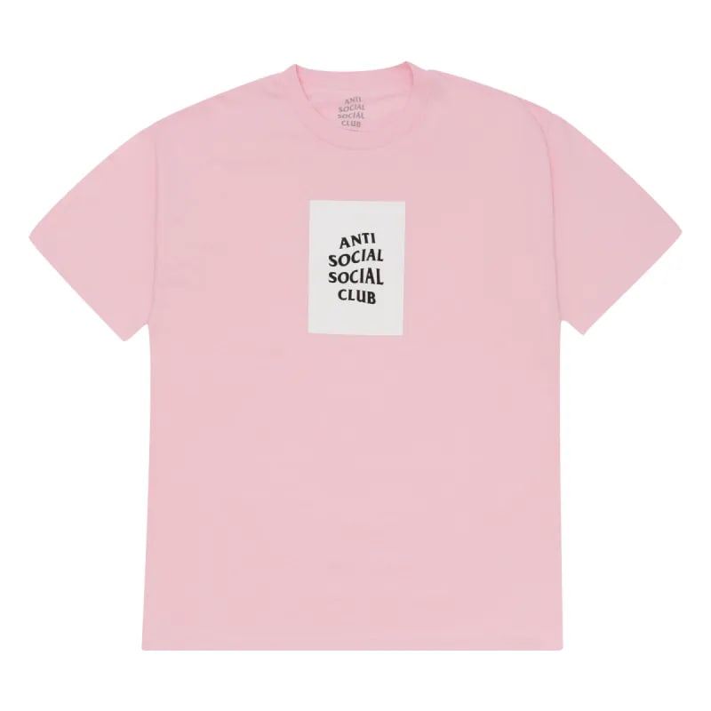 Anti Social Social Club Candy Pink Cotton T Shirt XL (1 of 1)