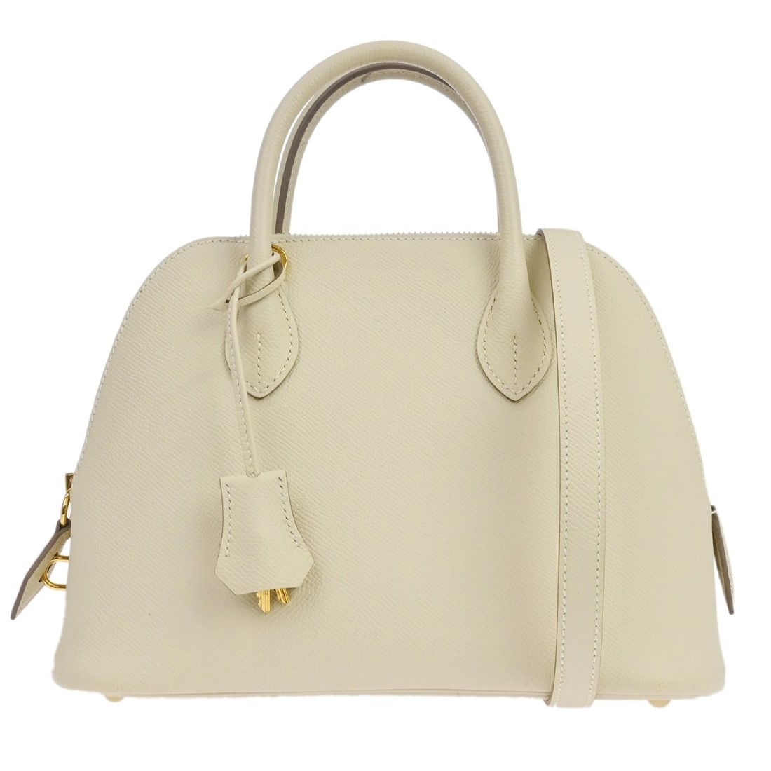 Hermes Bolide 27 Craie Epsom 2way Satchel Bag (1 of 14)