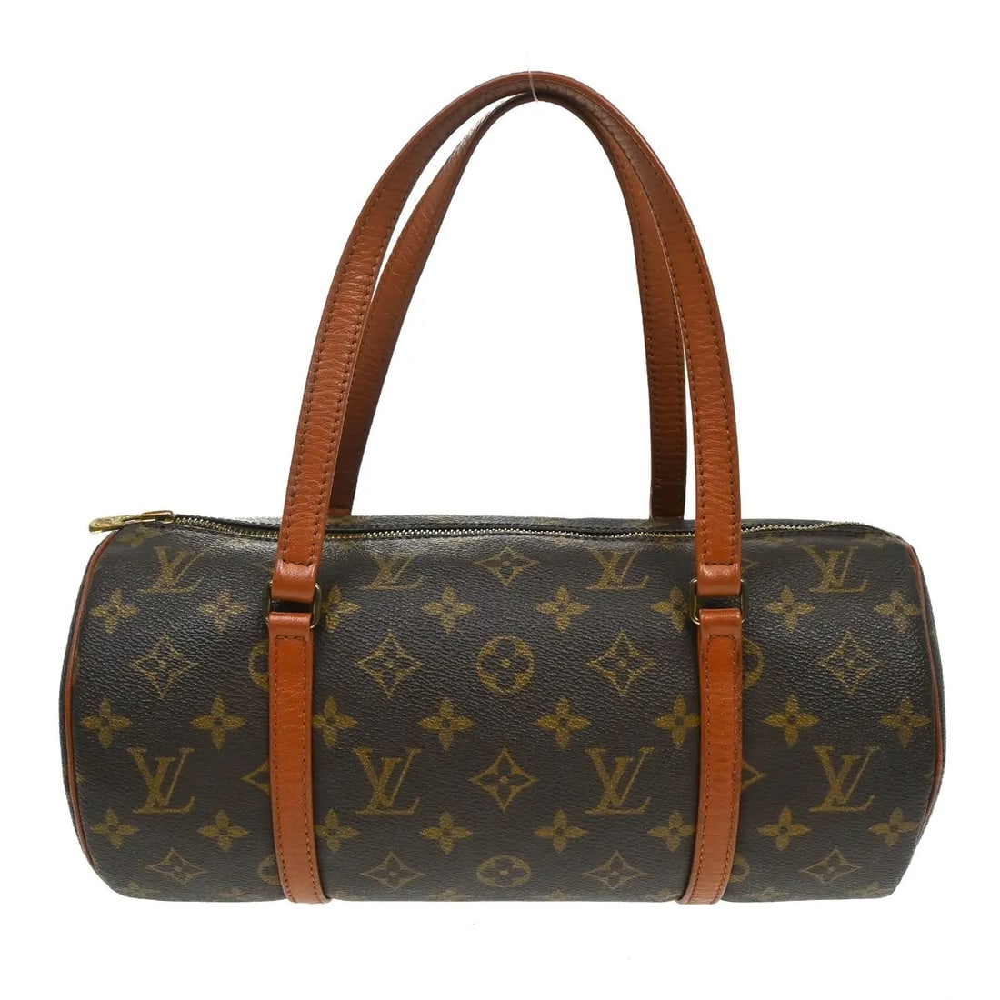 Louis Vuitton Papillon Brown Monogram Canvas Handbag: Louis Vuitton Papillon Brown Monogram Canvas Handbag Louis Vuitton Papillon handbag in brown monogram canvas. This piece is made in France and is presented in good condition with visible wear, includi