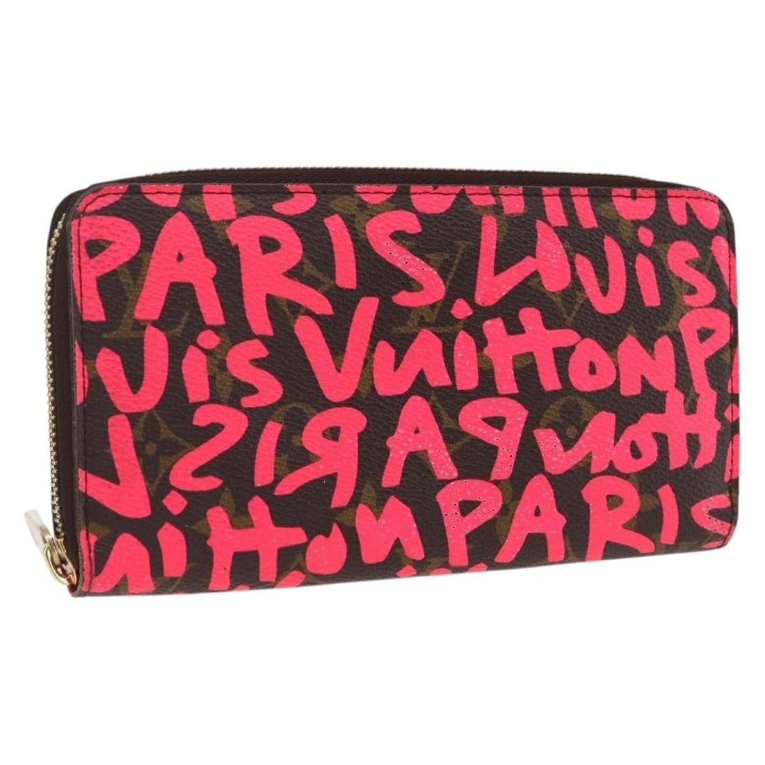 Louis Vuitton M93710 Zippy Long Wallet Monogram Graffiti Pink (1 of 18)