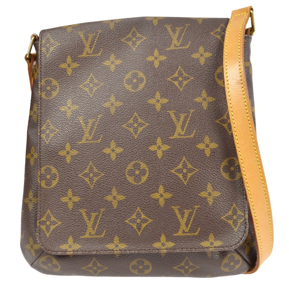 Louis Vuitton Musette Salsa Monogram Canvas Small Shoulder Bag: Louis Vuitton Musette Salsa Monogram Canvas Small Shoulder Bag Vintage Louis Vuitton Musette Salsa short shoulder bag in brown Monogram canvas with leather strap and canvas lining. This women's small 