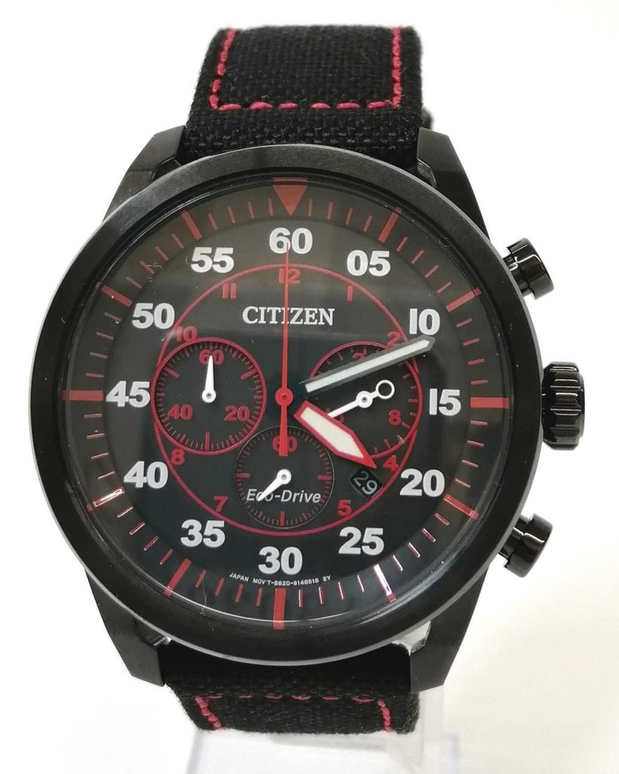 Citizen B620-S097258 mens Eco-Drive chronograph wristwatch (1 of 10)