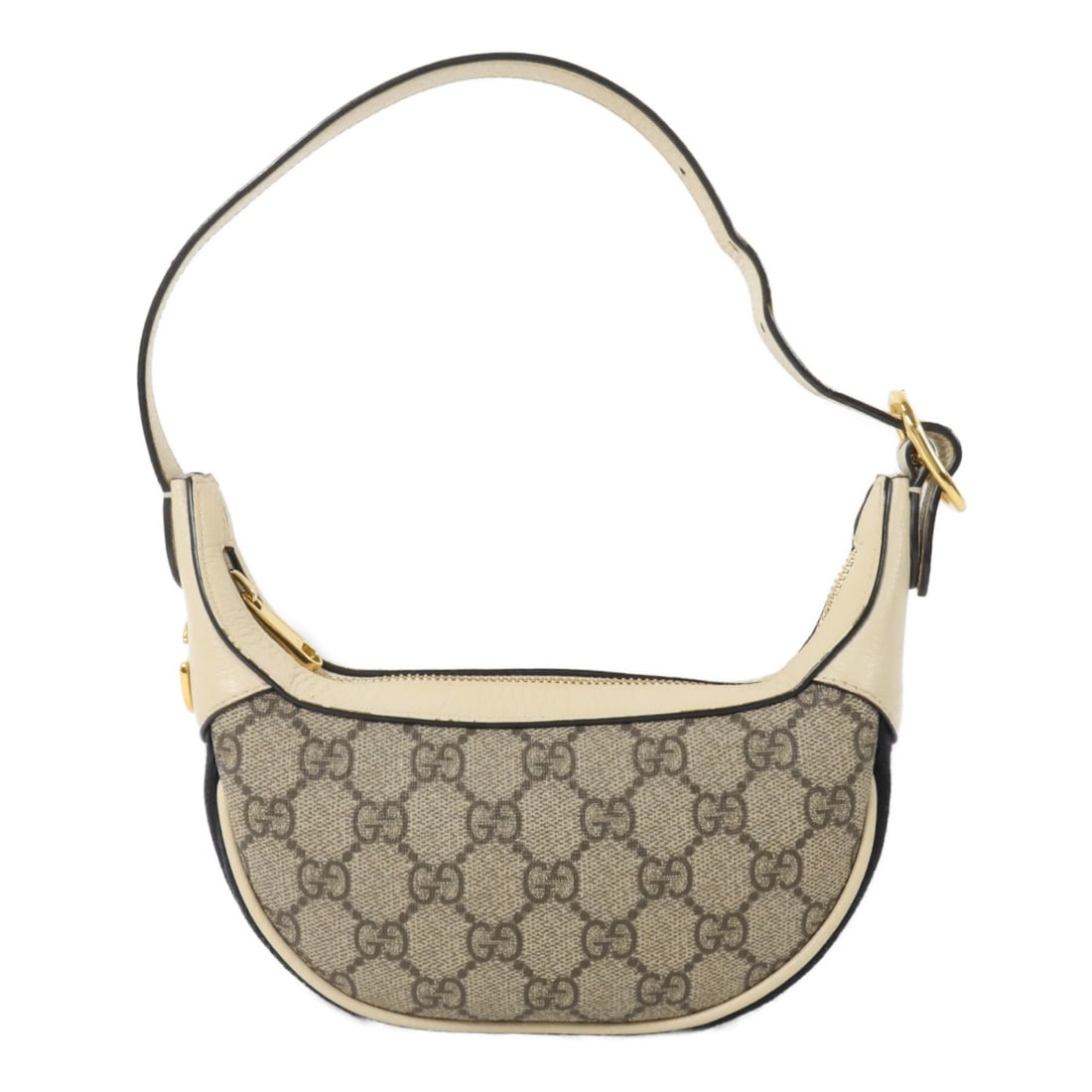 Gucci Ophidia Mini Handbag 658551 GG Coated Canvas Brown White: Gucci Ophidia Mini Handbag 658551 GG Coated Canvas Brown White A Gucci GG Ophidia Mini Bag handbag in brown and white PVC coated canvas. The bag features a fastener closure, an interior with two card 