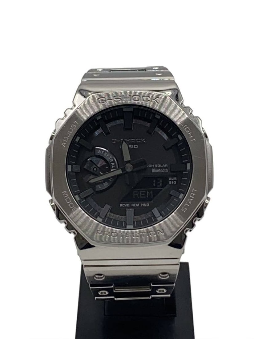 Casio G Shock GM B2100 Black Wristwatch for Men: Casio G Shock GM B2100 Black Wristwatch for Men This CASIO G-SHOCK GM-B2100 men's wristwatch features a durable design with a black case and band. Made in Japan, it offers a robust build and is suitab