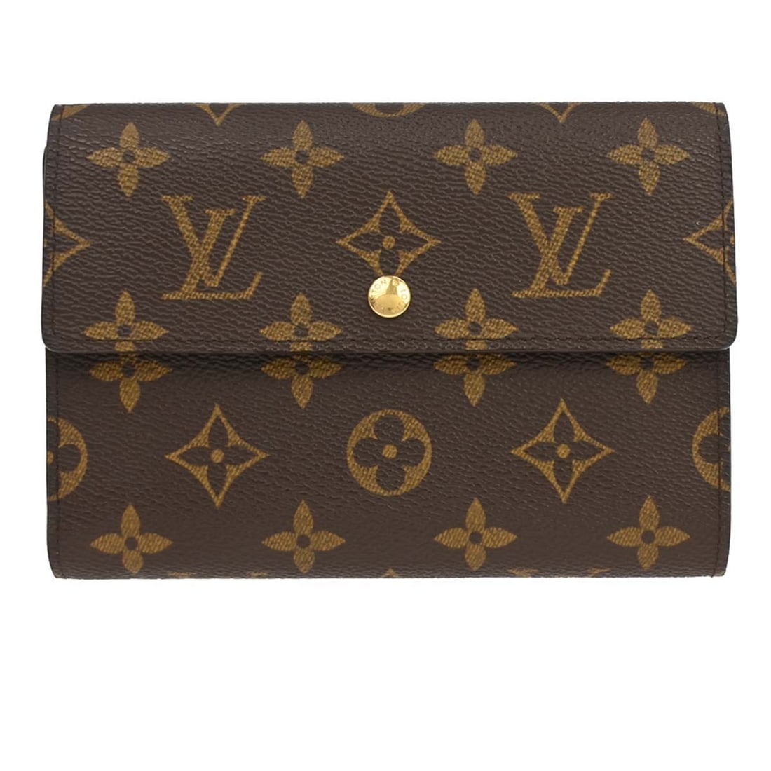 Louis Vuitton M61202 Porte Tresor Etui Papier Monogram Canvas Wallet (1 of 15)