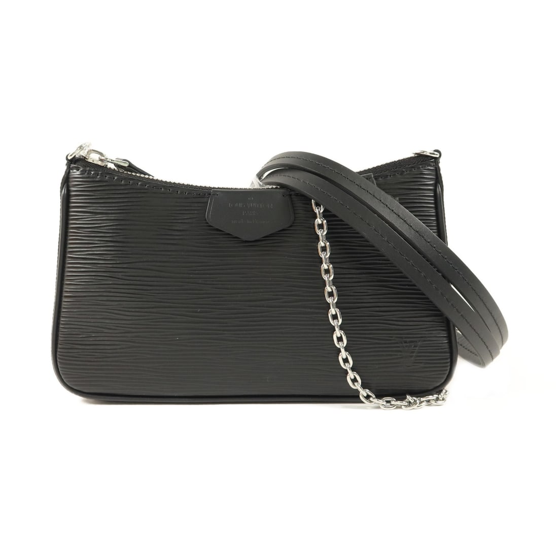 Louis Vuitton Easy Pouch 2way Shoulder Bag M80471 Black Epi Calfskin (1 of 16)