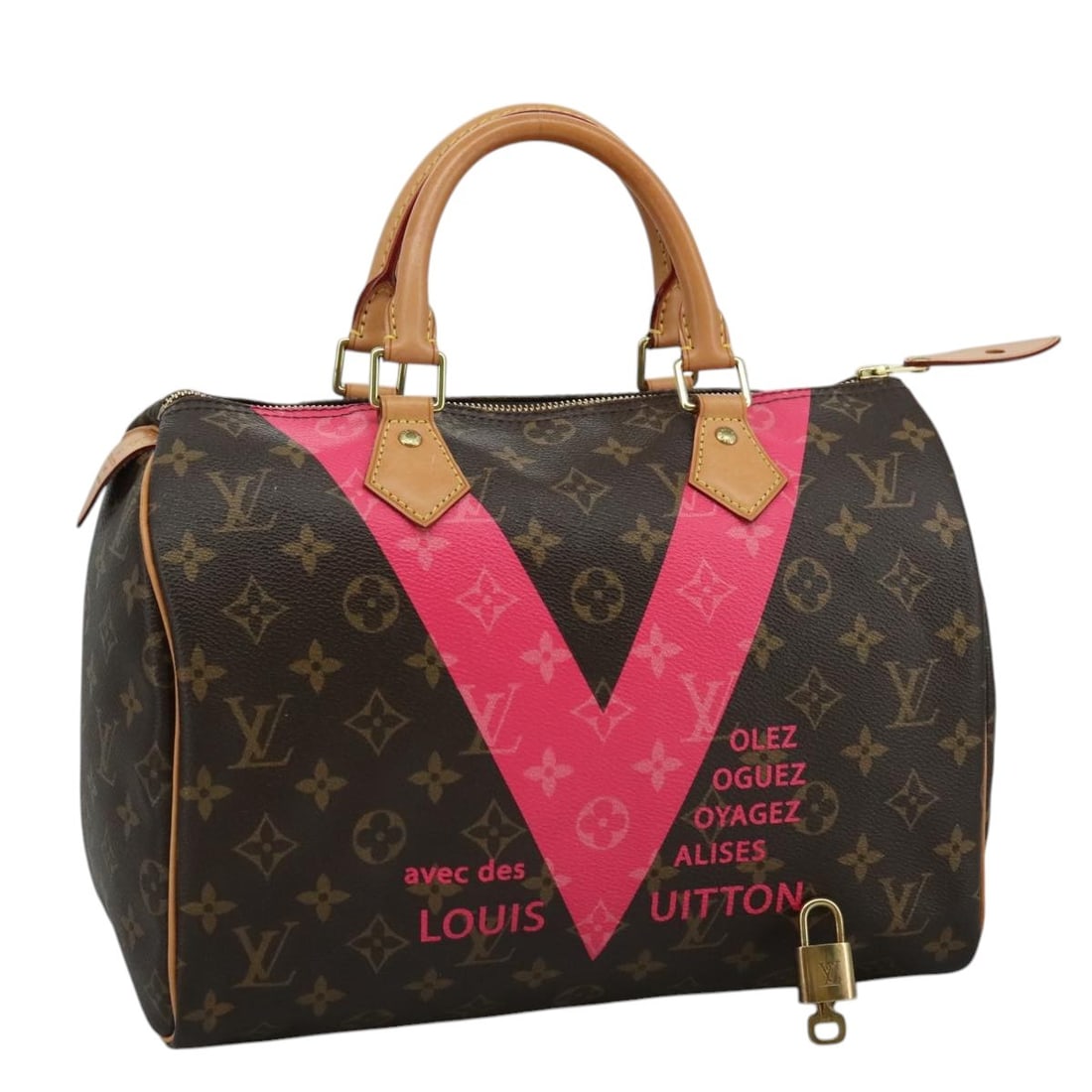 Louis Vuitton Speedy 30 M41533 Monogram Canvas Handbag (1 of 18)