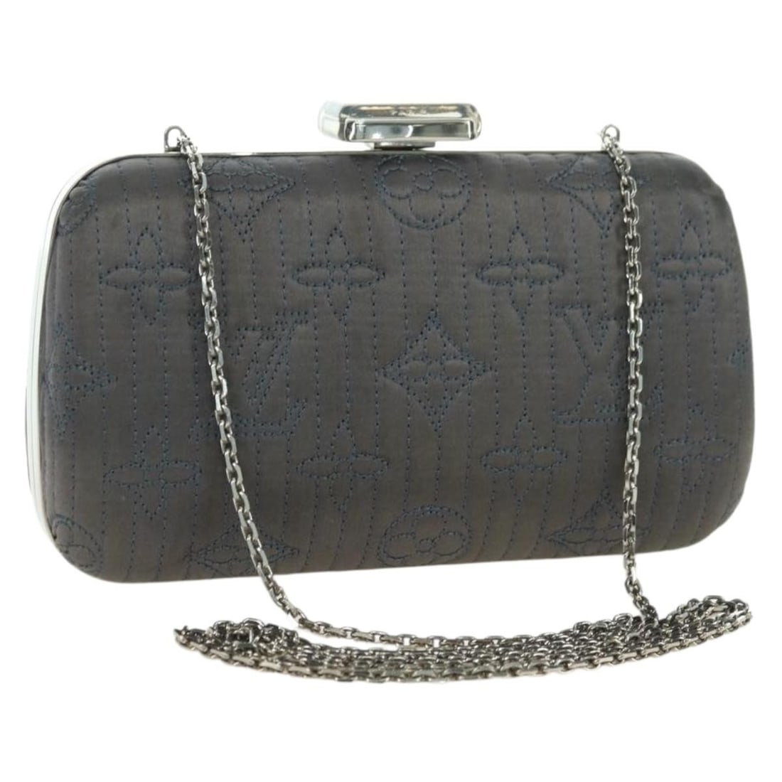 Louis Vuitton Monogram Canvas Motard Minodiere Gray Clutch Bag M95802: Louis Vuitton Monogram Canvas Motard Minodiere Gray Clutch Bag M95802 This Louis Vuitton Monogram Motard Minodiere clutch bag features the iconic monogram canvas in a sophisticated gray color. Designe