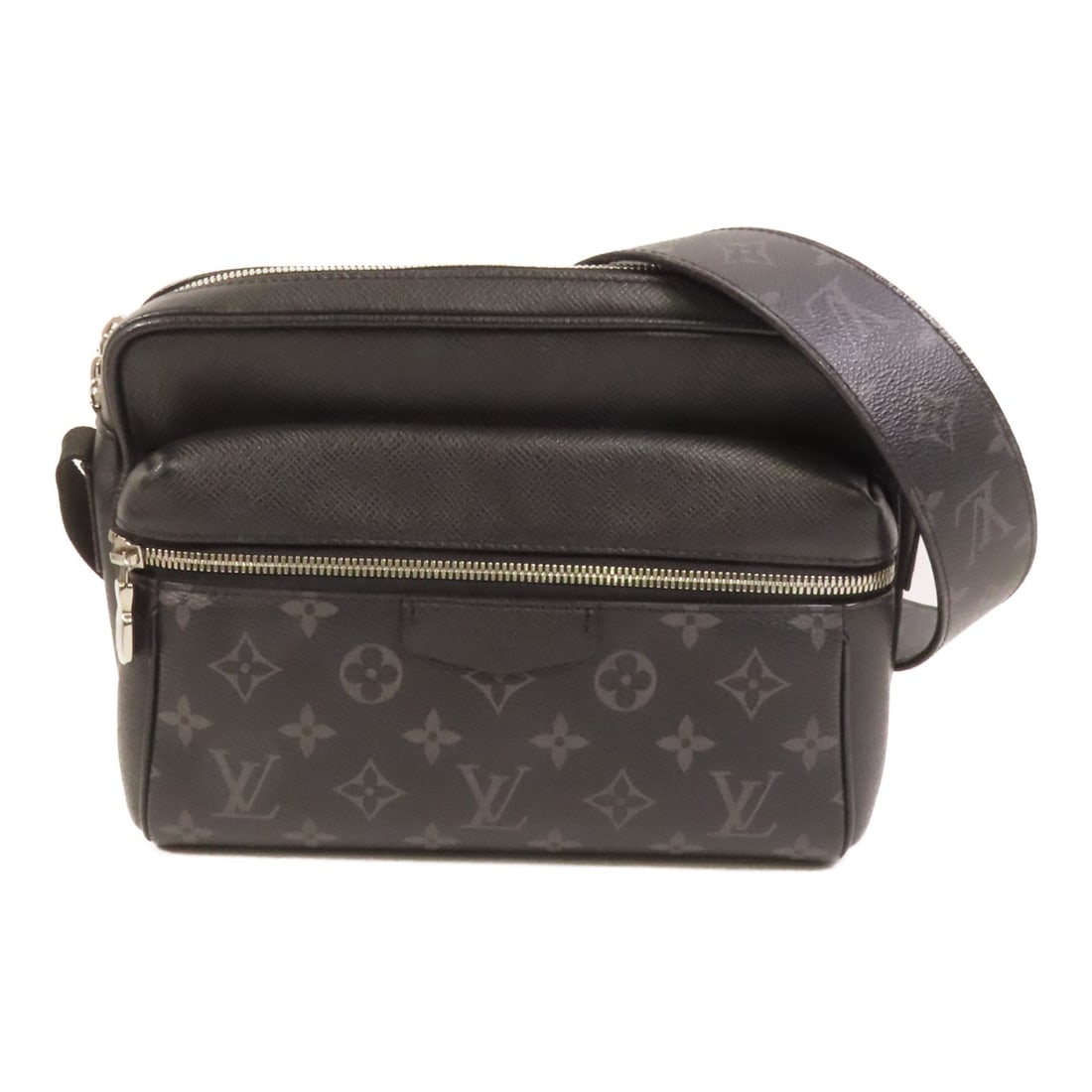 Louis Vuitton M30233 Outdoor Messenger Shoulder Bag Monogram Eclipse Taiga (1 of 14)