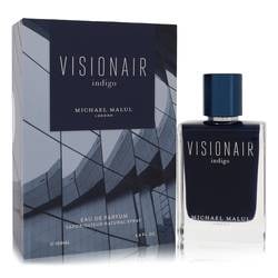 Visionair Indigo Eau De Parfum Spray By Michael Malul: Visionair Indigo Eau De Parfum Spray By Michael Malul Visionair Indigo Cologne by Michael Malul Size: 3.4 oz Eau De Parfum Spray PLEASE NOTE: Framed, Large, or heavy items do not have shipping costs i