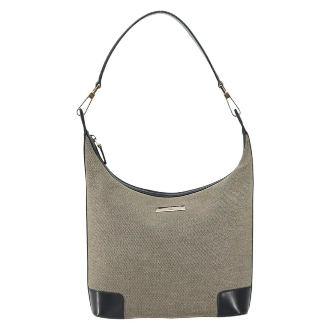 Gucci Beige Canvas Shoulder Bag Zip Hobo 24cm by 19cm by 10cm: Gucci Beige Canvas Shoulder Bag Zip Hobo 24cm by 19cm by 10cm This pre-owned Gucci Zip Hobo shoulder bag for women is crafted from beige canvas with leather details. It shows significant signs of wear