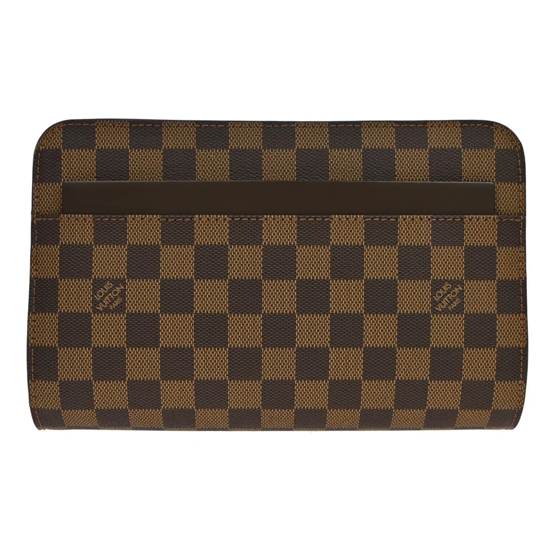 Louis Vuitton Pochette Saint Louis Brown Canvas Clutch (1 of 11)