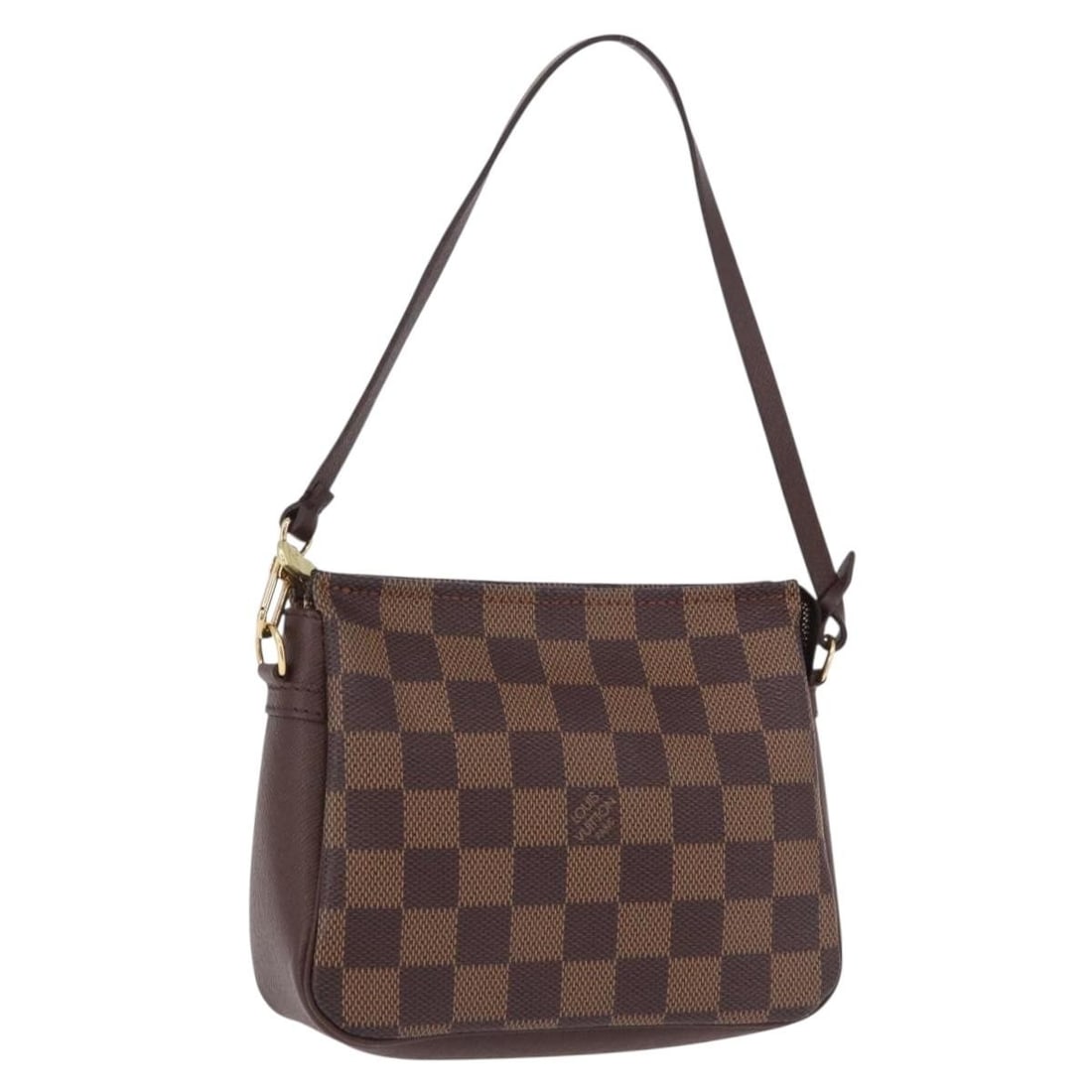 Louis Vuitton N51982 Damier Ebene Canvas Makeup Pouch with Dust Bag (1 of 18)