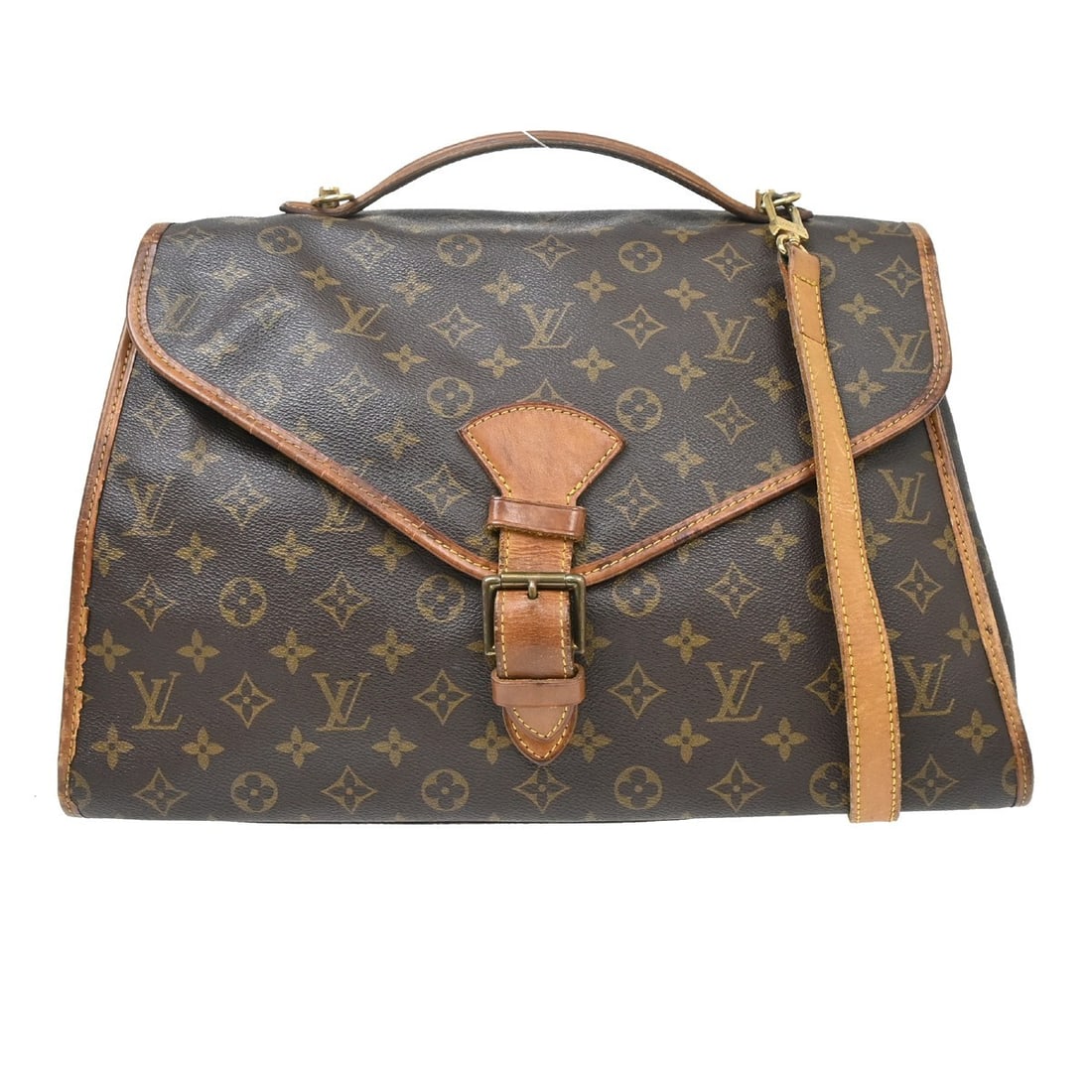 Louis Vuitton M51121 Beverly 41 Monogram 2Way Business Bag: Louis Vuitton M51121 Beverly 41 Monogram 2Way Business Bag Louis Vuitton Beverly 41 Business 2-way handbag in Monogram canvas and leather, made in France. It comes with a shoulder strap and features o