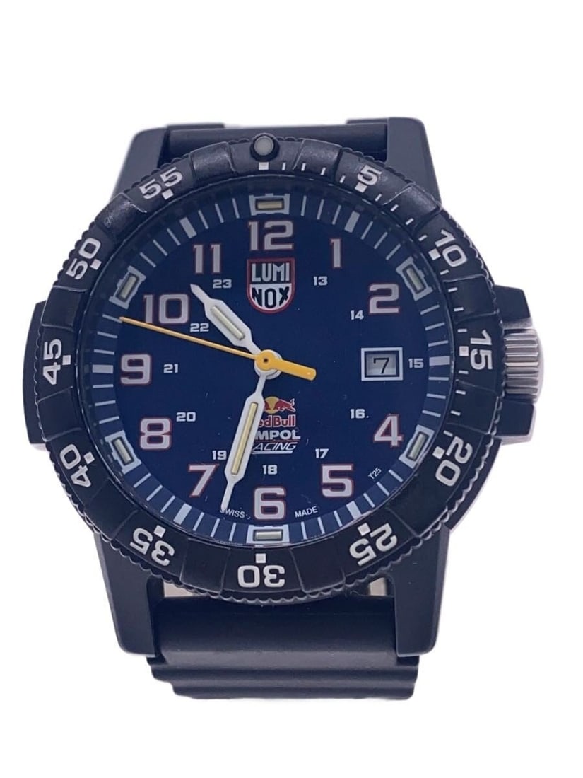 LUMINOX Ref.0323 Red Bull AMPOL Racing Edition Mens Quartz Wristwatch: LUMINOX Ref.0323 Red Bull AMPOL Racing Edition Mens Quartz Wristwatch LUMINOX Red Bull AMPOL Racing Edition Ref. 0323 quartz men's wristwatch from Switzerland. This pre-owned item shows general signs 