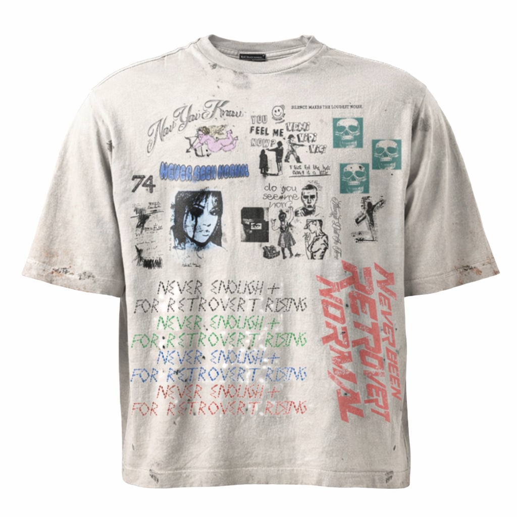 Retrovert Never Enough Rhinestone White Tee Small: Retrovert Never Enough Rhinestone White Tee Small This white tee features a 'Never Enough' design embellished with rhinestones, offering a stylish retro-inspired look. It is available in a small size.